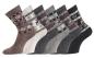 Preview: 2 Paar TippTexx 24 Wollsocken mit Alpaka-Wolle Skandinavien Style