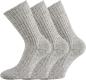 Preview: 3 Paar TippTexx 24 Wollsocken 100% Wolle ohne Gummidruck