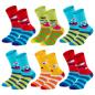 Preview: 6 Paar TippTexx 24 Kinder Socken Lustige Monster
