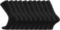 Preview: 10 Paar TippTexx 24 Unisex Gesundheits-Socken ohne Gummidruck