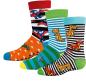Preview: 6 Paar TippTexx 24 Kinder ABS Stoppersocken Dinos
