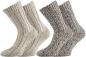 Preview: 2 Paar TippTexx 24 superweiche Norwegersocken, vorgewaschen, Premium Qualität