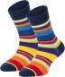 Preview: 6 Paar TippTexx 24 Kinder Socken Gute Laune Ringel