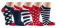 Preview: 6 Paar TippTexx 24 Damen Sneakersocken Maritim