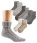 Preview: 2 Paar TippTexx 24 Umschlag-Socken Wollsocken mit Alpaka