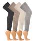 Preview: 1 Paar TippTexx 24 Kuschelige OVERKNEE Stulpen Beinwärmer mit Alpakawolle