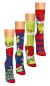 Preview: 2 Paar TippTexx 24 Grinch-Weihnachtssocken, freche Spaßsocken