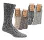 Preview: 2 Paar TippTexx 24 superweiche Norwegersocken, vorgewaschen, Premium Qualität