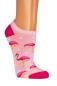 Preview: 6 Paar TippTexx 24 Damen Sneakersocken Florida Flamingo