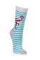 Preview: 6 Paar TippTexx 24 Damensocken Florida Flamingo