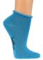 Preview: 6 Paar TippTexx 24 Bambussocken Kurzschaft mit Rollrand, bunte Farben
