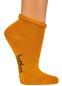 Preview: 6 Paar TippTexx 24 Bambussocken Kurzschaft mit Rollrand, bunte Farben