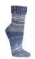 Preview: 2 Paar TippTexx 24 Wollsocken im Skandinavien-Style mit Umschlag