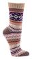 Preview: 3 Paar TippTexx 24 Hygge Socken Kreuze fröhlich-bunte Norweger Socken