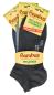 Preview: 6 Paar TippTexx 24 Bambus Sneakersocken in Melange-Farben