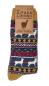 Preview: 2 Paar TippTexx 24 Hygge Norweger-Socken "Peru" mit Merino- & Alpakawolle