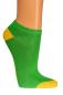 Preview: 6 Paar TippTexx 24 Kinder Sneakersocken, Gute Laune Farben