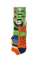 Preview: 3 Paar TippTexx 24 Kinder ABS Sneaker-Stoppersocken Gute Laune Ringel
