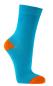 Preview: 6 Paar TippTexx 24 Kinder Socken, handgekettelt, Gute Laune Farben