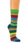 Preview: 6 Paar TippTexx 24 THERMO Kindersocken Gute Laune Ringel
