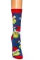 Preview: 2 Paar TippTexx 24 Grinch-Weihnachtssocken, freche Spaßsocken