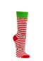 Preview: 2 Paar TippTexx 24 lustige Weihnachts-Socken Elfe