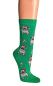 Preview: 2 Paar TippTexx 24 lustige Weihnachts-Socken Mops