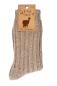 Preview: 2 Paar TippTexx 24 100% Wollsocken mit Alpakawolle NATUR PUR