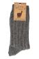 Preview: 2 Paar TippTexx 24 100% Wollsocken mit Alpakawolle NATUR PUR