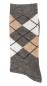 Preview: 6 Paar TippTexx 24 warme Alpaka-Socken im Karo-Design