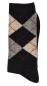 Preview: 6 Paar TippTexx 24 warme Alpaka-Socken im Karo-Design