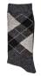 Preview: 6 Paar TippTexx 24 warme Alpaka-Socken im Karo-Design