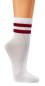 Preview: 4 Paar TippTexx 24 Kurzschaft Bambus Crew Socks in Trend Farben