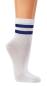 Preview: 4 Paar TippTexx 24 Kurzschaft Bambus Crew Socks in Trend Farben
