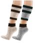 Preview: 1 Paar TippTexx 24 Herren Trachtenstrümpfe Loferl 2-teiliges Set Wadenwärmer + Socken