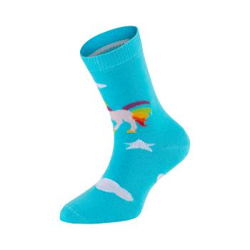 Preview: 6 Paar TippTexx 24 Kinder Socken Einhorn