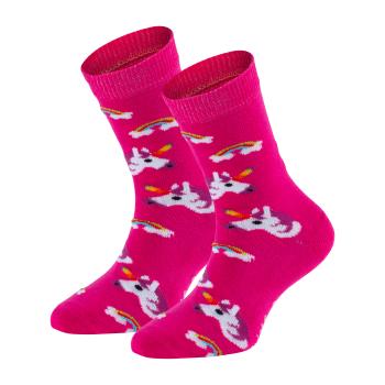 6 Paar TippTexx 24 Kinder Socken Einhorn