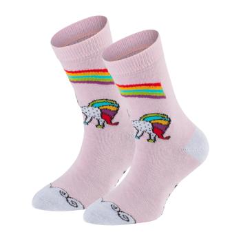 6 Paar TippTexx 24 Kinder Socken Einhorn