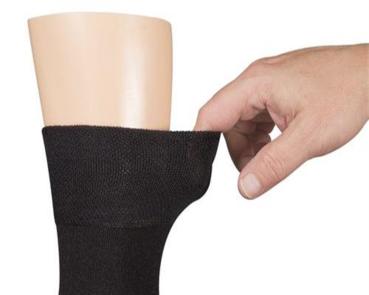 Preview: 4 Paar extra breite & weite Gesundheitssocken mit Polstersohle