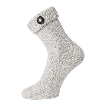 Preview: 2 Paar TippTexx 24 Trachtensocken im Landhaus-Stil mit Trachtenknopf