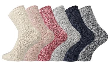 3 Paar TippTexx 24 superweiche Norwegersocken für Babys und Kinder