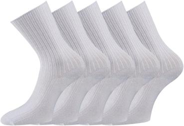10 Paar TippTexx 24 Arztsocken Schwesternsocken 100% Baumwolle kochfest