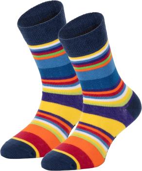 6 Paar TippTexx 24 Kinder Socken Gute Laune Ringel