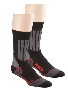 Preview: 2 Paar TippTexx 24 X-Static Silber Trekkingsocken