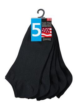 Preview: 10 Paar TippTexx 24 Sneakersocken, Cotton Classic, handgekettelt