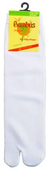3 Paar TippTexx 24 Bambus Tabi Socken, Socken für Zehentrenner