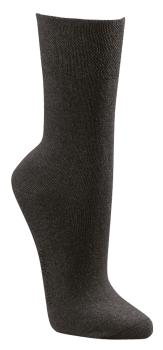 6 Paar TippTexx 24 Baumwoll-Socken mit breitem Komfort Piqué-Bund