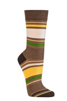 Preview: 6 Paar TippTexx 24 Damensocken Tausendschön