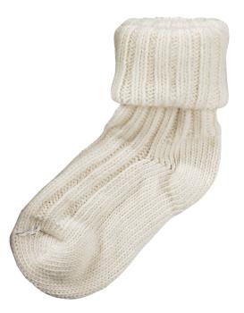 2 Paar TippTexx 24 Umschlag-Socken Wollsocken mit Alpaka