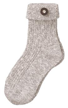 2 Paar TippTexx 24 Trachtensocken im Landhaus-Stil mit Trachtenknopf